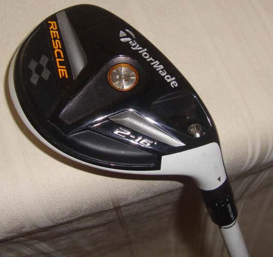 RH TaylorMade Rescue FCT 2-16 Hybrid Aldila RIP 85 Extra Stiff Flex