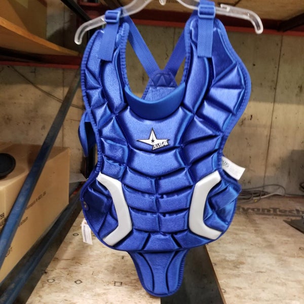 Blue New Jr All Star Catcher's Chest Protector
