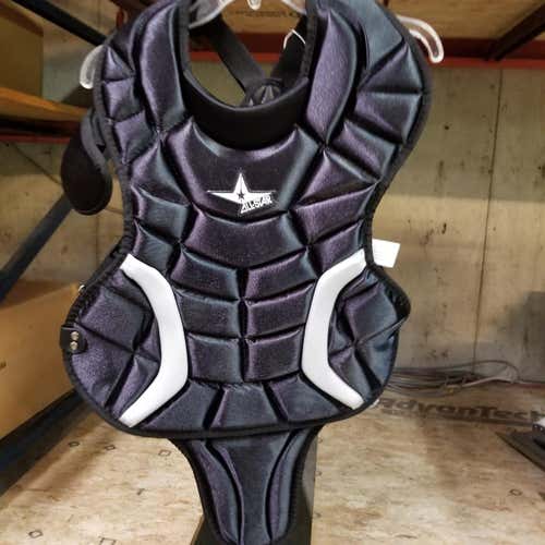 Black New Jr All Star CP912PS Catcher's Chest Protector
