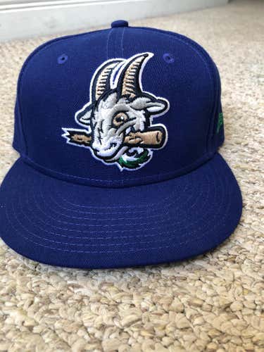 Blue Men's Hartford Yard Goats (MILB) 7 1/8 New Era