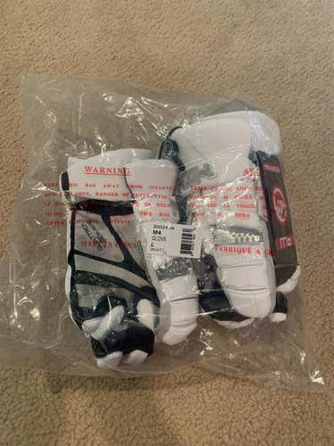 New White Maverik M4 13" Gloves