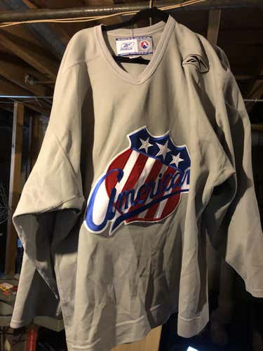 Rochester Americans Reebok Practice Jersey Pro Stock Size 56