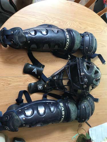 Used Easton Catcher's Set