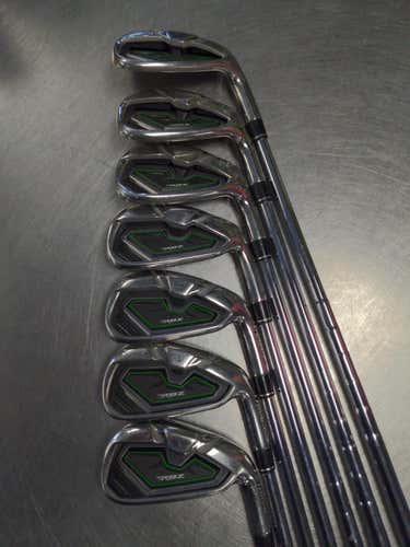 Used Taylormade Rbz 4i-pw Steel Stiff Golf Iron Or Hybrid Sets