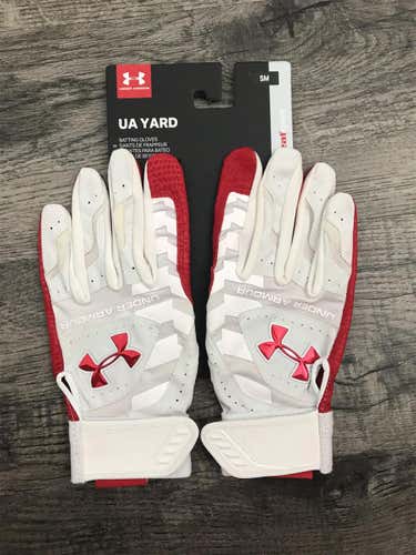 NEW Under Armour Yard Batting Gloves (Adult Small)