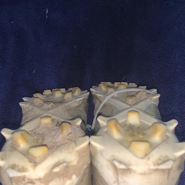 White Men's Turf Cleats High Top