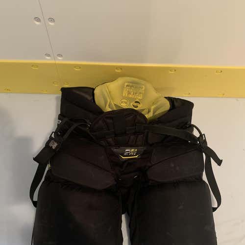Black Used Small Bauer Supreme 2S Pro  Hockey Goalie Pants