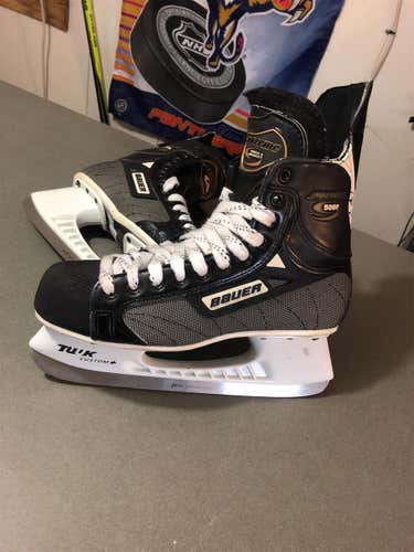 Used Bauer Supreme 5000 D&R (Regular) Size 9.5 Hockey Skates