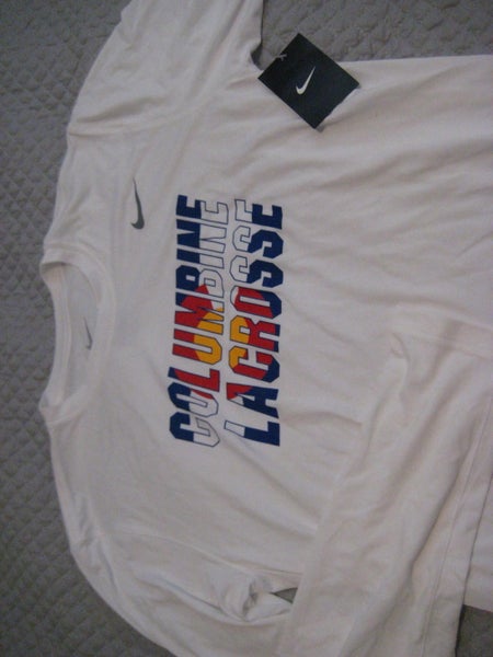 Nike Columbine lacrosse team issued shirt NEW mens L large