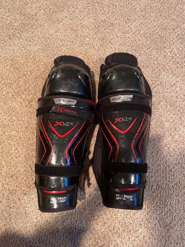 Used Bauer Pro Stock Shin Pads