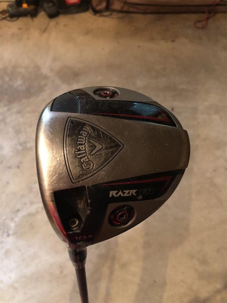 Used Callaway Left Handed Razr Fit Regular Flex Loft 10.5 Driver