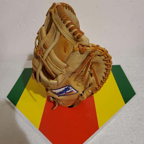 Vintage High School/College Right Handed Catcher's Copper Diamond Deluxe 643 Softball Glove 34"