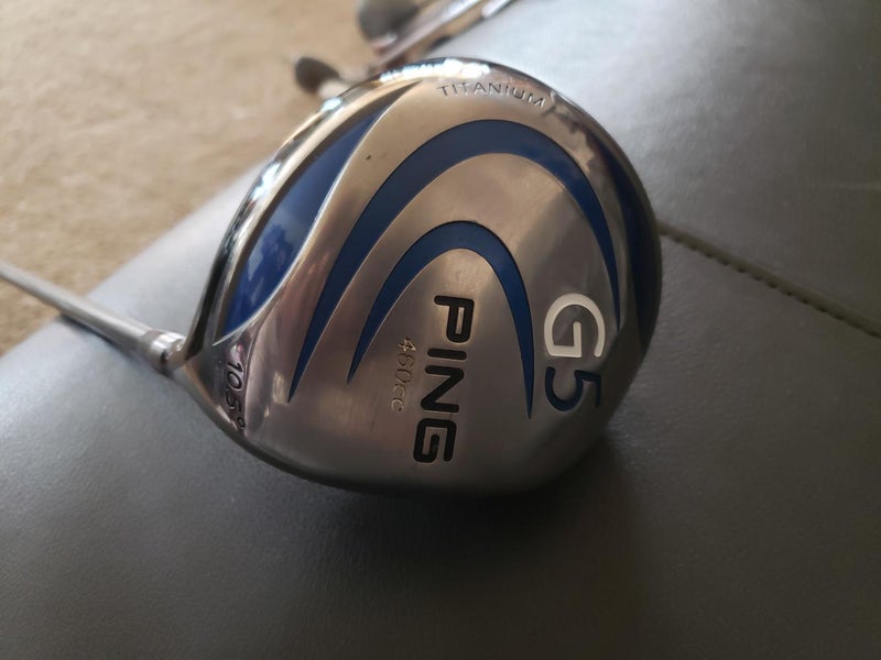Used Men's Ping Right Handed G5 Driver Senior Flex Loft 10.5
