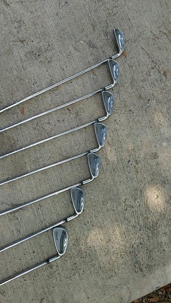 Used Men's Cobra Right Handed 3100 IH Iron Set Stiff Flex Graphite/Steel Shaft