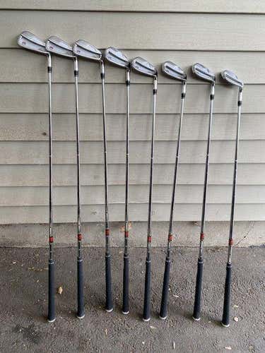 Used Demo Set Men's Golfworks Right Handed MPC Forged Iron Set Regular Flex Steel Shaft