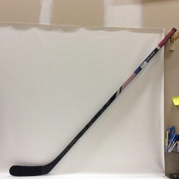 Used Bauer Totalone Nxg 87 Flex Pattern Pm9 Ice Hockey Sticks Senior Composite One Piece