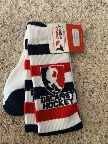 New Delaney Hockey Senior Sock Size 10-13