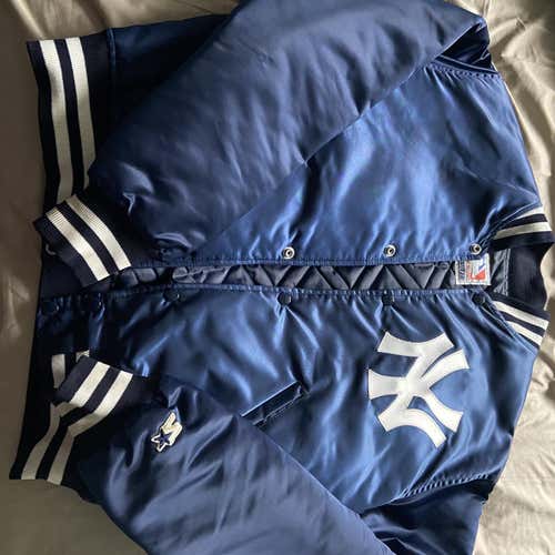 Vintage NY Yankees Satin Starter Jacket