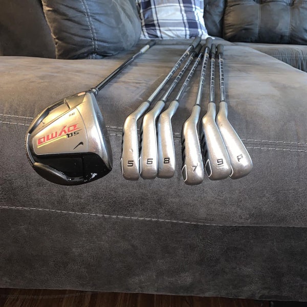 Used Left Handed Stiff Flex (7 Clubs) Clubs (Full Set)