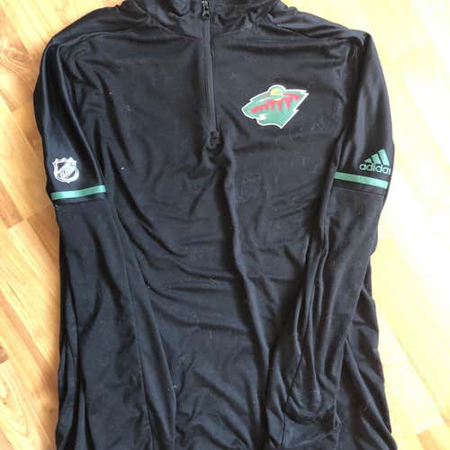 Minnesota Wild Quarter Zip Adidas