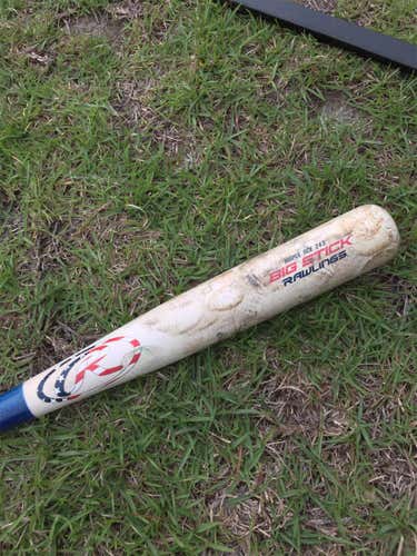 Used  Wood Big Stick 33" Bat