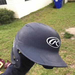 Blue Used Medium/Large Rawlings Batting Helmet