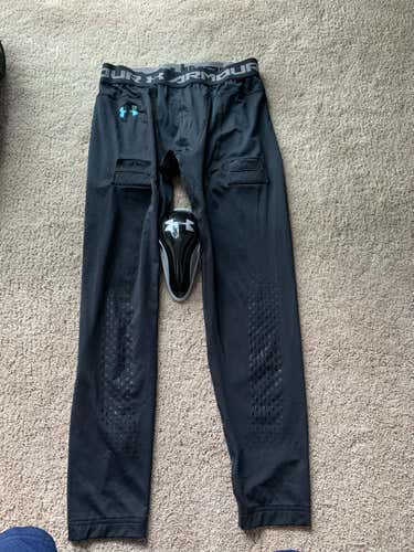 Black Senior New Men's XL Warrior Compression