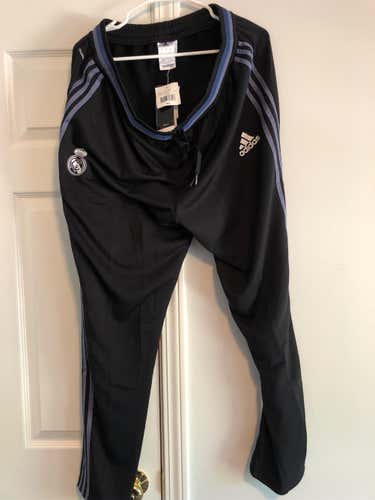 Black Men's Real Madrid XL Adidas Pants