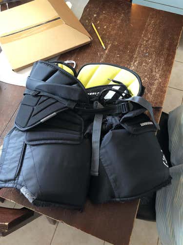 Black Used XL Warrior Ritual X  Hockey Goalie Pants