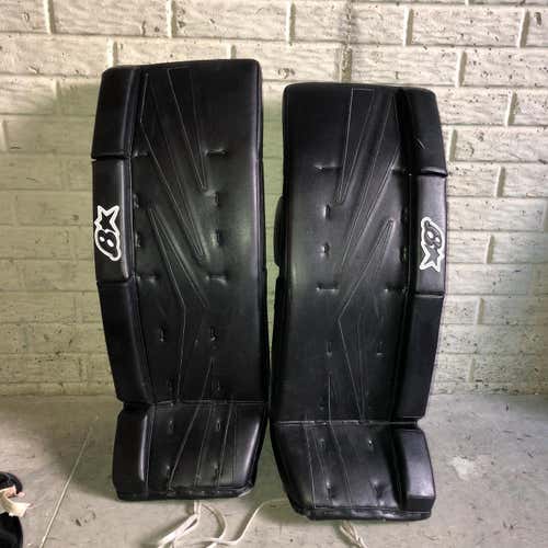 Black Used 33" Regular  Goalie Full Set
