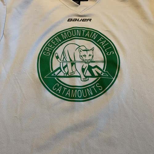 White Large Bauer Jersey