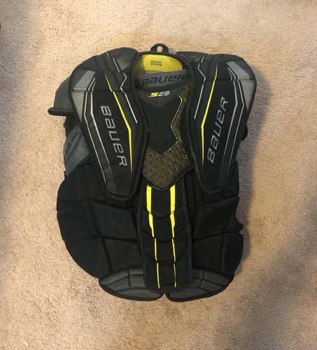 Used Medium Bauer S29 Goalie Chest Protector