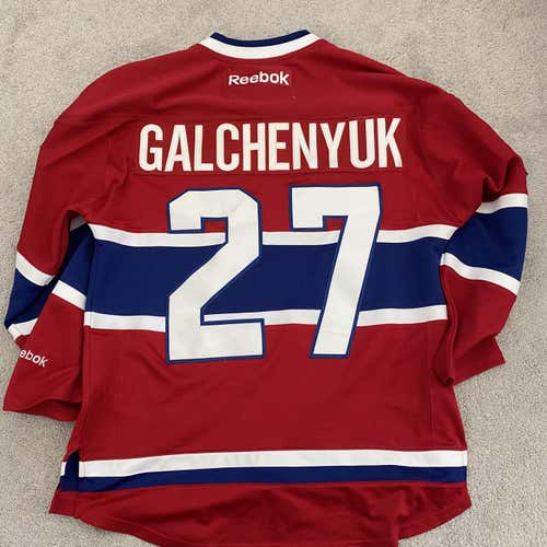 Red Men's 46 Reebok Jersey