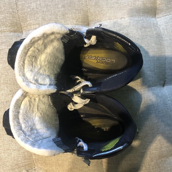 Used Bauer Supreme 2S D&R (Regular) Pro Stock Size 9 Hockey Goalie Skates