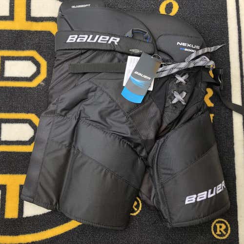 Black Junior New SIZE M Bauer NEXUS 9000 Hockey Pants