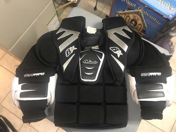 Used Small Brian's Sub Zero I Goalie Chest Protector