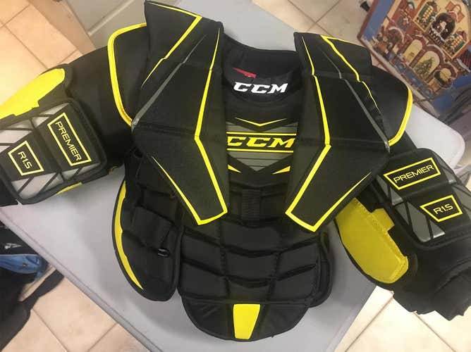 New XS CCM Premier Goalie Chest and Arm Protector Goalie Chest Protector