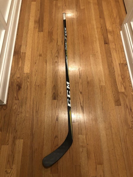 Used CCM Right Handed Super Tacks 2.0 Hockey Stick Mid Pro Stock