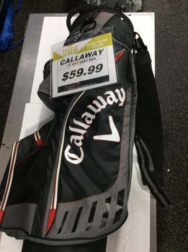 Used Callaway Callaway 14 Way Cart Bag 14 Way Golf Cart Bags