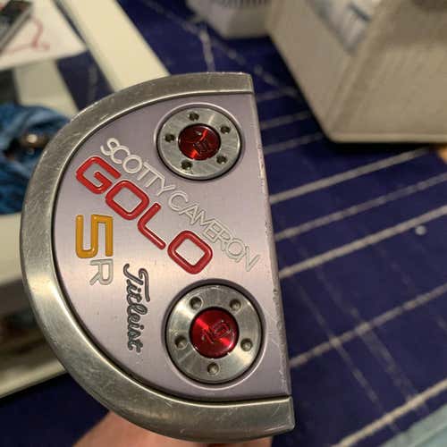 Used Right Handed Scotty Cameron 2014 GoLo 5 34" Putter