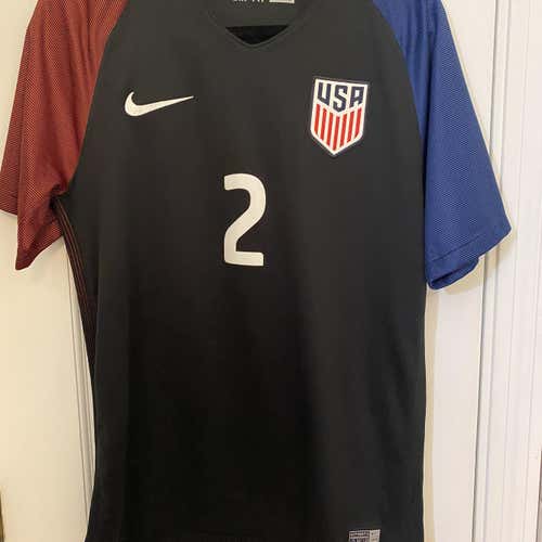 Deandre Yedlin 2016 USA Away Jersey