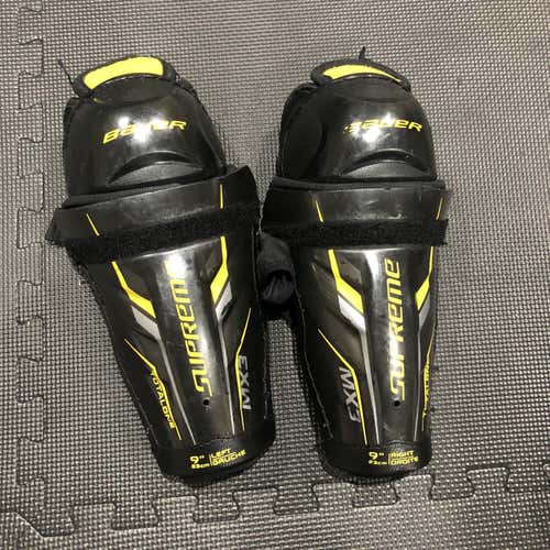 Used Bauer Supreme TotalOne MX3 Pro Stock Shin Pads