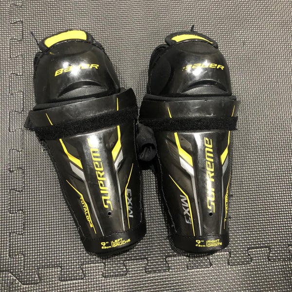 Used Bauer Supreme TotalOne MX3 Pro Stock Shin Pads