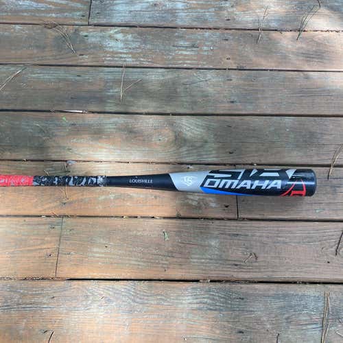 Used BBCOR Certified Alloy Omaha 518 (-3) 28 oz 31" Bat