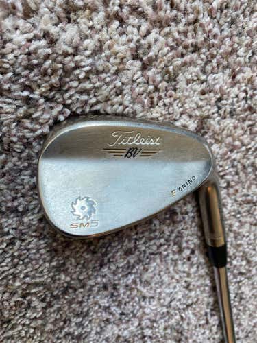 Used Right Handed BV SM5 Stiff Flex Steel Shaft Wedge