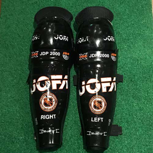 VINTAGE JOFA JDP 2000 Hyper X 15" Shin Guards