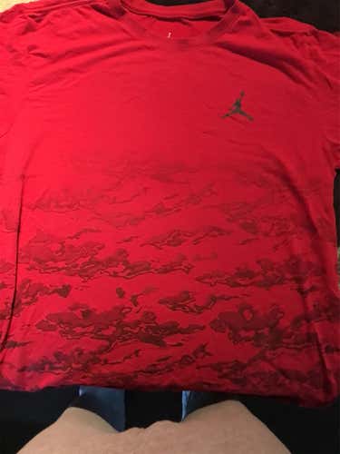 “Jumpman” Red Unisex XL Air Jordan Shirt