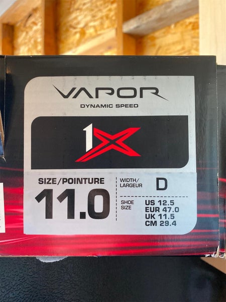 New Bauer Vapor 1X Pro Stock Size 11 Hockey Skates