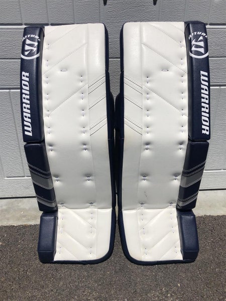 New Warrior Ritual 32 + 1” Goalie Pads - BLUE/WHITE