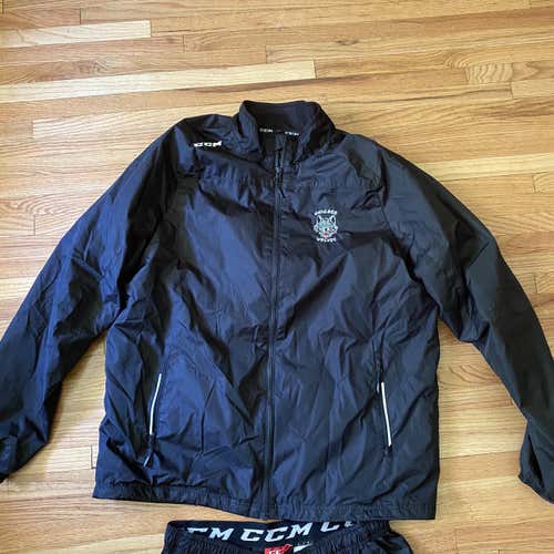 Chicago Wolves Adult Large CCM Jacket